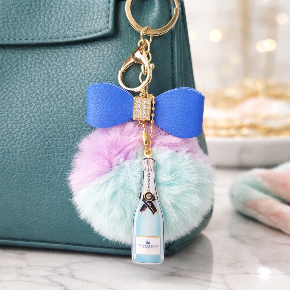 New Handcrafted Bag Charm Key Chain